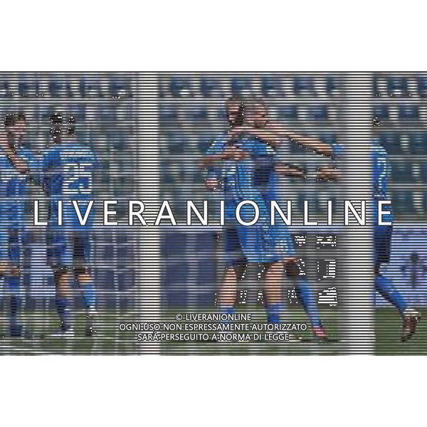 Guglielmii/LMedia - Empoli FC vs US Lecce - Campionato di Calcio Serie BKT 2020/2021 10 maggio 2021 - Stadio Carlo Castellani, Empoli, Italia Nella foto: Esultanza Empoli @Guglielmii/LMedia AG ALDO LIVERANI SAS