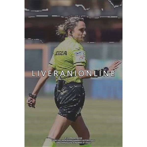 REGGINA - FROSINONE CAMPIONATO CALCIO SERIE BKT 10.05.2021 NELLA FOTO L\'ARBITRO MAROTTA MARIA (PRIMA DONNA AD ARBITRARE UN PARTITA DI SERIE B) ©PASQUALE GAREFFA / AGENZIA ALDO LIVERANI SAS