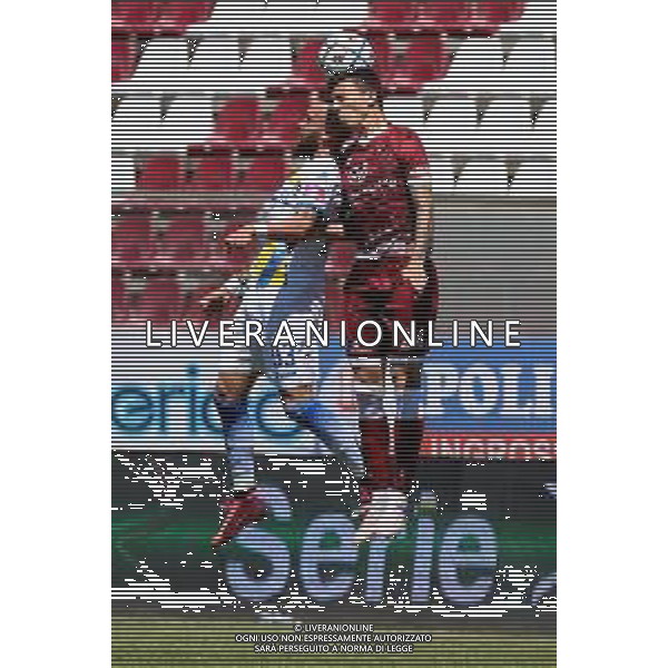 REGGINA - FROSINONE CAMPIONATO CALCIO SERIE BKT 10.05.2021 NELLA FOTO ENRICO DEL PRATO (REGGINA) E FRANCESCO ZAMPANO (FROSINONE) ©PASQUALE GAREFFA / AGENZIA ALDO LIVERANI SAS