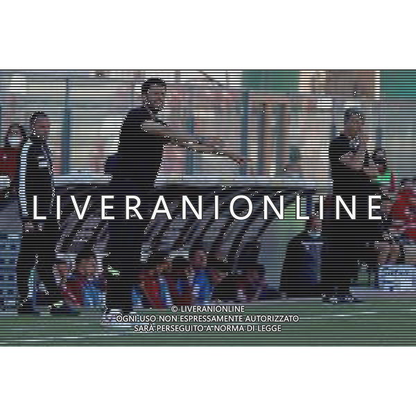 REGGINA - FROSINONE CAMPIONATO CALCIO SERIE BKT 10.05.2021 NELLA FOTO FABIO GROSSO ALLENATORE (FROSINONE) ©PASQUALE GAREFFA / AGENZIA ALDO LIVERANI SAS