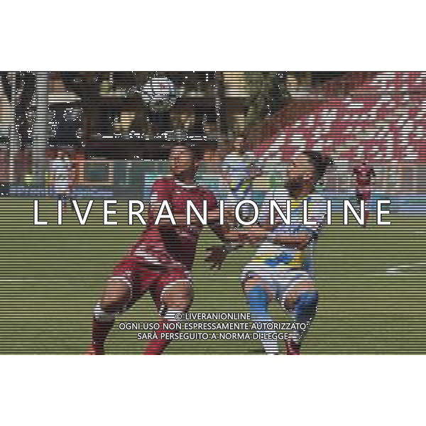 REGGINA - FROSINONE CAMPIONATO CALCIO SERIE BKT 10.05.2021 NELLA FOTO FRANCESCO ZAMPANO (FROSINONE) E RIGOBERTO RIVAS (REGGINA) ©PASQUALE GAREFFA / AGENZIA ALDO LIVERANI SAS