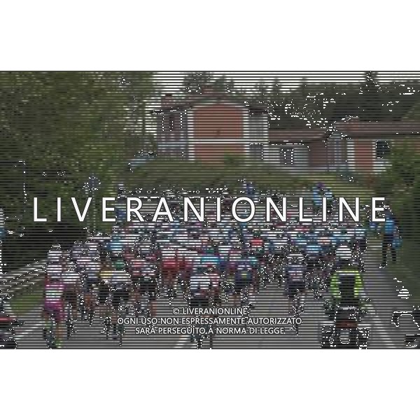 IMOLA 12 05 2021 PASSAGGIO DEL GIRO D\'ITALIA A IMOLA NELLA FOTO IL GRUPPO LASCIA LA CITTA\' FOTO GIANNI SANNA-AG ALDO LIVERANI SAS