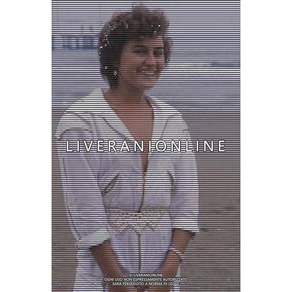 RETROSPETTIVA LORY DEL SANTO SHOWGIRL NELLA FOTO A VENEZIA NEL 1980 ©Archivio Giovanni Liverani /AGENZIA ALDO LIVERANI SAS