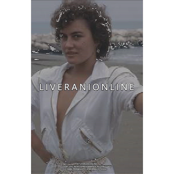 RETROSPETTIVA LORY DEL SANTO SHOWGIRL NELLA FOTO A VENEZIA NEL 1980 ©Archivio Giovanni Liverani /AGENZIA ALDO LIVERANI SAS