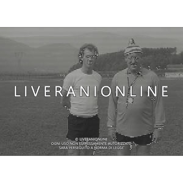 RETROSPETTIVA PAULO ROBERTO FALCAO CALCIATORE NELLA FOTO PAULO ROBERTO FALCAO CON L\'ALLENATORE NILS LIEDHOLM ALLENATORE ROMA NELL\'ANNO 1983-1984 AG ALDO LIVERANI SAS