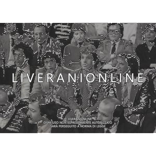 RETROSPETTIVA PAULO ROBERTO FALCAO CALCIATORE NELLA FOTO BATISTA-LUVANOR-PEDRINHO-DIRCEU OSPITE DELLA TRAMISSIONE “BLITZ “ NELL\'ANNO 1983 AG ALDO LIVERANI SAS