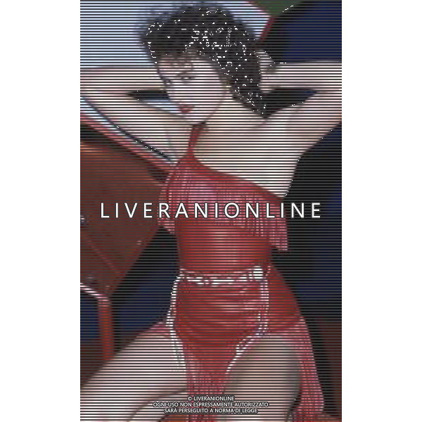 RETROSPETTIVA LORY DEL SANTO SHOWGIRL NEL 1981 ©Archivio Giovanni Liverani /AGENZIA ALDO LIVERANI SAS