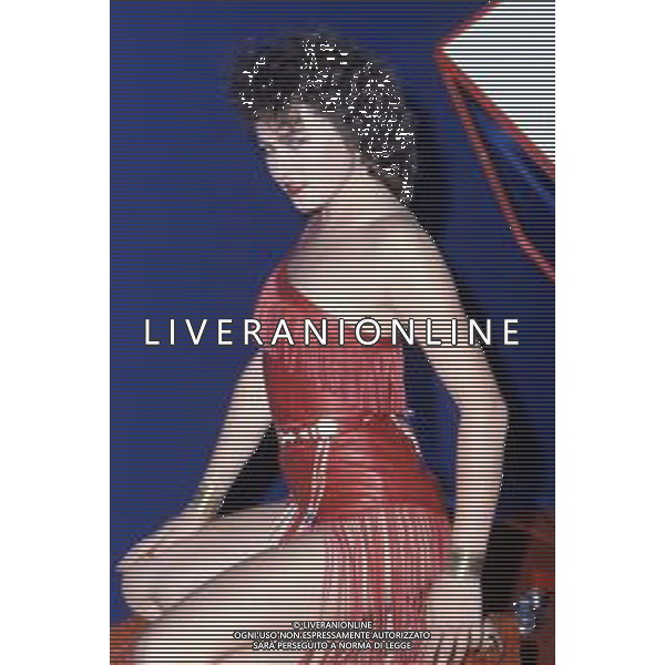 RETROSPETTIVA LORY DEL SANTO SHOWGIRL NEL 1981 ©Archivio Giovanni Liverani /AGENZIA ALDO LIVERANI SAS