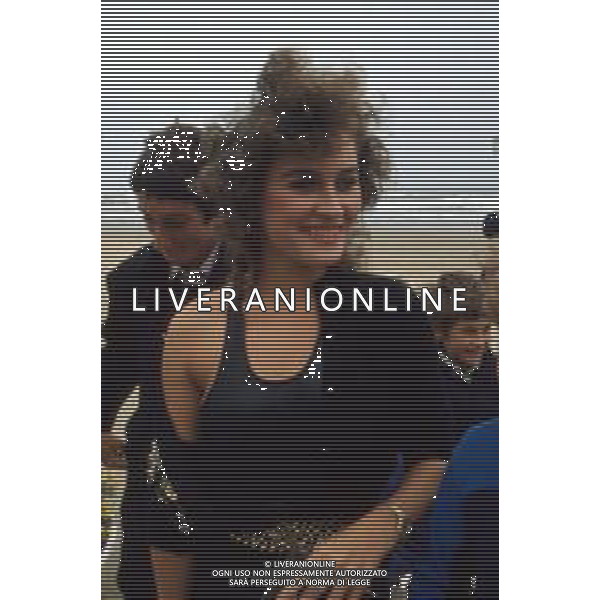 RETROSPETTIVA LORY DEL SANTO SHOWGIRL NEL 1981 ©Archivio Giovanni Liverani /AGENZIA ALDO LIVERANI SAS