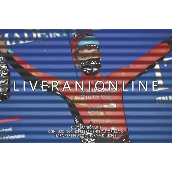 13-05-2021 Giro D\'italia; Tappa 06 Grotte Di Frasassi - San Giacomo Monti Della Laga; 2021, Bahrain - Victorious; Mader, Gino; San Giacomo Monti Della Laga; ©SIROTTI /AGENZIA ALDO LIVERANI SAS