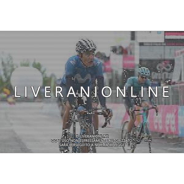 13-05-2021 Giro D\'italia; Tappa 06 Grotte Di Frasassi - San Giacomo Monti Della Laga; 2021, Movistar; Soler, Marc; San Giacomo Monti Della Laga; ©SIROTTI /AGENZIA ALDO LIVERANI SAS