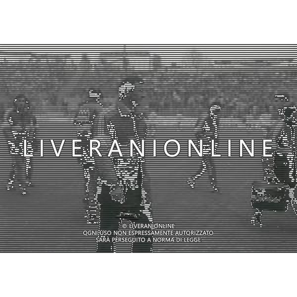 RETROSPETTIVA GAETANO SALVEMINI ALLENATORE BARI CALCIO NELLA FOTO GAETANO SALVEMINI ALLENATORE BARI CALCIO NELL\'ANNO 1989-1990 AG ALDO LIVERANI SAS 