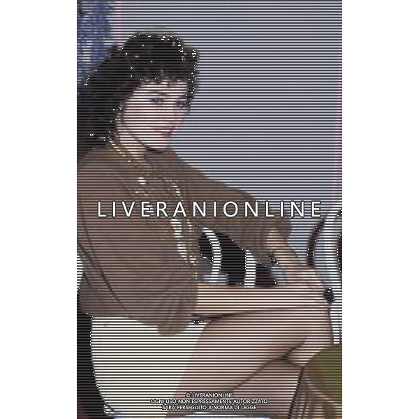 RETROSPETTIVA LORY DEL SANTO SHOWGIRL NEL 1982 ©Archivio Giovanni Liverani /AGENZIA ALDO LIVERANI SAS