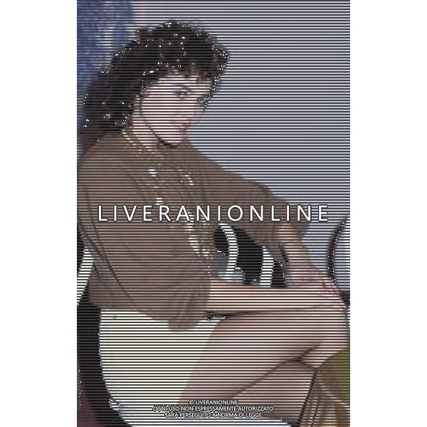 RETROSPETTIVA LORY DEL SANTO SHOWGIRL NEL 1982 ©Archivio Giovanni Liverani /AGENZIA ALDO LIVERANI SAS