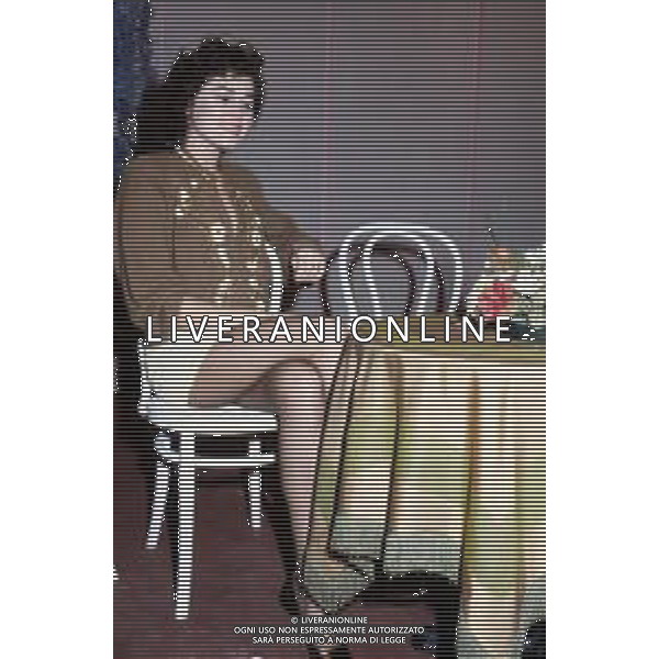 RETROSPETTIVA LORY DEL SANTO SHOWGIRL NEL 1982 ©Archivio Giovanni Liverani /AGENZIA ALDO LIVERANI SAS