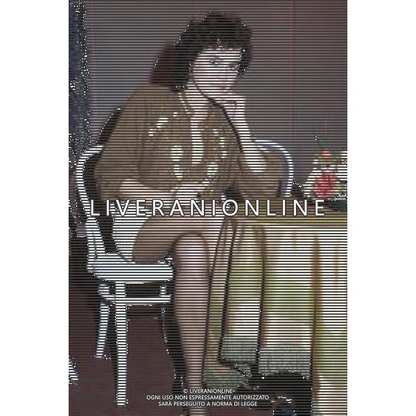 RETROSPETTIVA LORY DEL SANTO SHOWGIRL NEL 1982 ©Archivio Giovanni Liverani /AGENZIA ALDO LIVERANI SAS