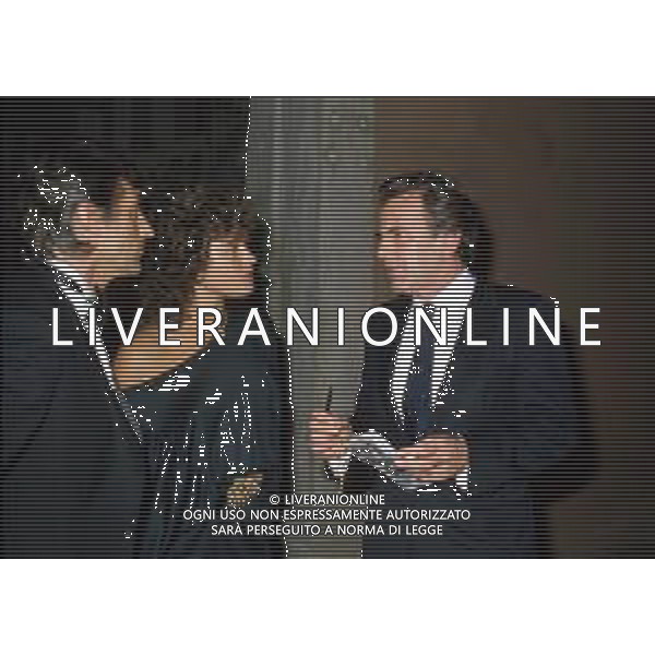 RETROSPETTIVA LORY DEL SANTO SHOWGIRL CON IL REGISTA MAXIMILIAN SCHELL E TONY RENIS A VENEZIA NEL 1985 ©Archivio Giovanni Liverani /AGENZIA ALDO LIVERANI SAS