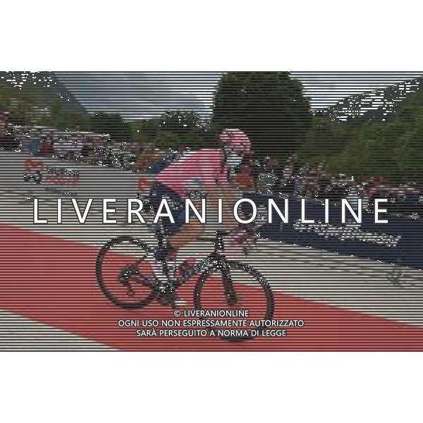 13-05-2021 Giro D\'italia; Tappa 06 Grotte Di Frasassi - San Giacomo Monti Della Laga; 2021, Israel Start Up Nation; De Marchi, Alessandro; Grotte Di Frasassi; ©SIROTTI /AGENZIA ALDO LIVERANI SAS