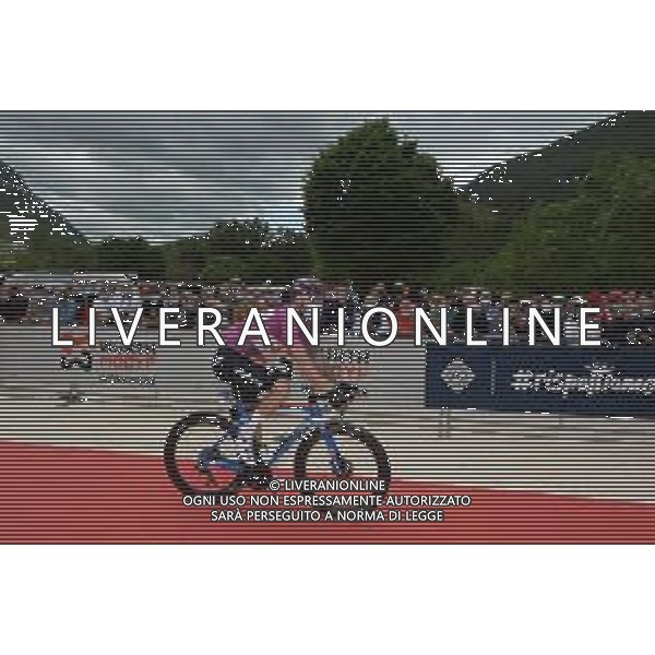 13-05-2021 Giro D\'italia; Tappa 06 Grotte Di Frasassi - San Giacomo Monti Della Laga; 2021, Qhubeka - Assos; Nizzolo, Giacomo; Grotte Di Frasassi; ©SIROTTI /AGENZIA ALDO LIVERANI SAS