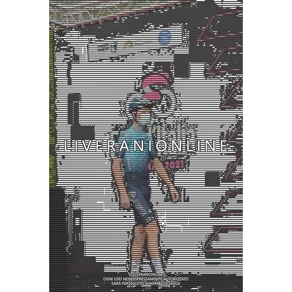 13-05-2021 Giro D\'italia; Tappa 06 Grotte Di Frasassi - San Giacomo Monti Della Laga; 2021, Astana - Premier Tech; Vlasov, Aleksandr; Grotte Di Frasassi; ©SIROTTI /AGENZIA ALDO LIVERANI SAS