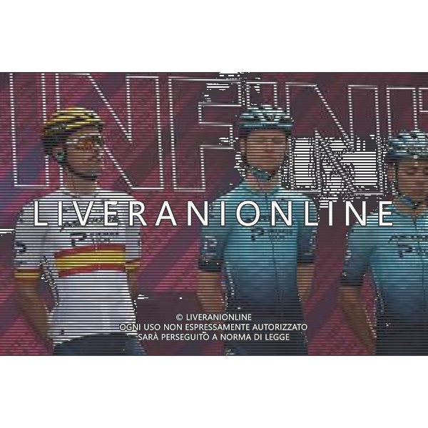 15-05-2021 Giro D\'italia; Tappa 08 Foggia - Guardia Sanframondi; 2021, Astana - Premier Tech; Vlasov, Aleksandr; Sanchez Leon, Luis Gil; Foggia; ©SIROTTI / AGENZIA ALDO LIVERANI SAS