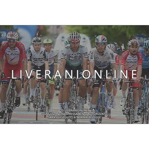 15-05-2021 Giro D\'italia; Tappa 08 Foggia - Guardia Sanframondi; 2021, Bora - Hansgrohe; 2021, Qhubeka - Assos; Sagan, Peter; Nizzolo, Giacomo; Guardia Sanframondi; ©SIROTTI / AGENZIA ALDO LIVERANI SAS
