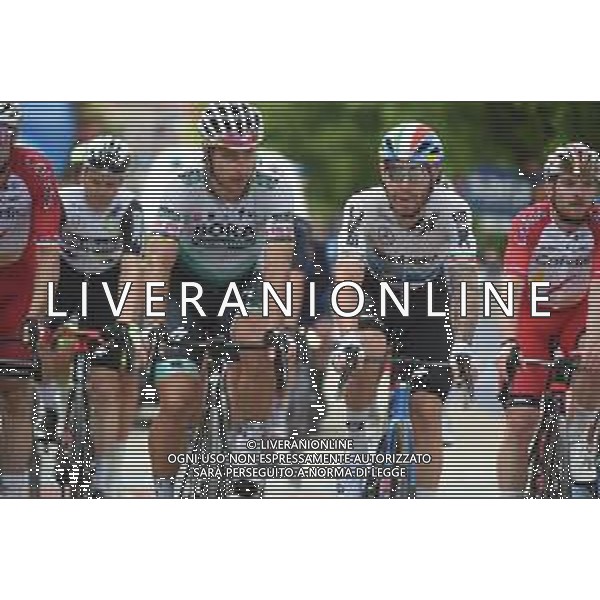 15-05-2021 Giro D\'italia; Tappa 08 Foggia - Guardia Sanframondi; 2021, Bora - Hansgrohe; 2021, Qhubeka - Assos; Sagan, Peter; Nizzolo, Giacomo; Guardia Sanframondi; ©SIROTTI / AGENZIA ALDO LIVERANI SAS