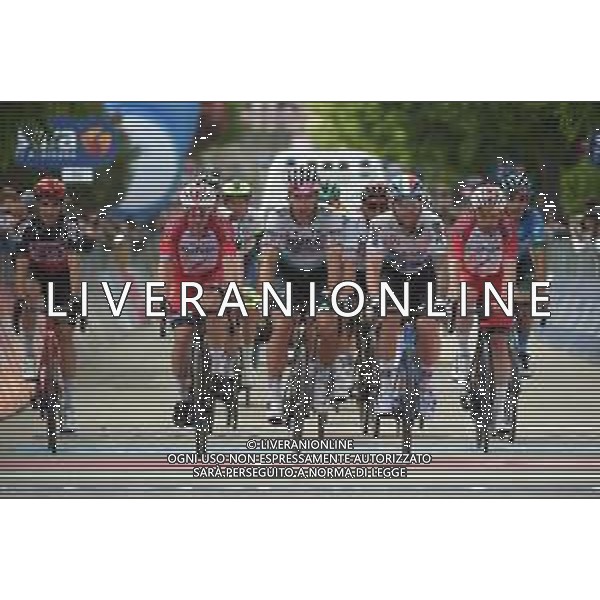 15-05-2021 Giro D\'italia; Tappa 08 Foggia - Guardia Sanframondi; 2021, Bora - Hansgrohe; 2021, Qhubeka - Assos; 2021, Cofidis; Sagan, Peter; Nizzolo, Giacomo; Viviani, Elia; Guardia Sanframondi; ©SIROTTI / AGENZIA ALDO LIVERANI SAS