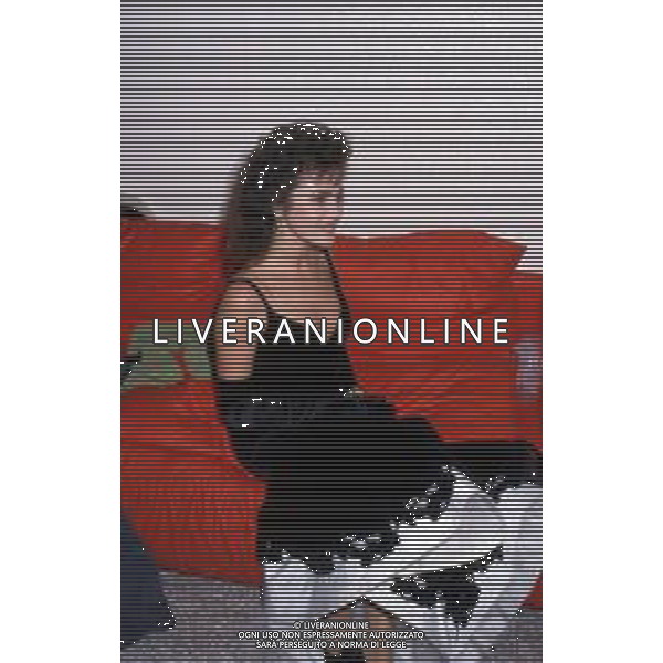 RETROSPETTIVA LORY DEL SANTO SHOWGIRL NEL 1988 ©Archivio Giovanni Liverani / AGENZIA ALDO LIVERANI SAS