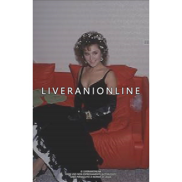 RETROSPETTIVA LORY DEL SANTO SHOWGIRL NEL 1988 ©Archivio Giovanni Liverani / AGENZIA ALDO LIVERANI SAS