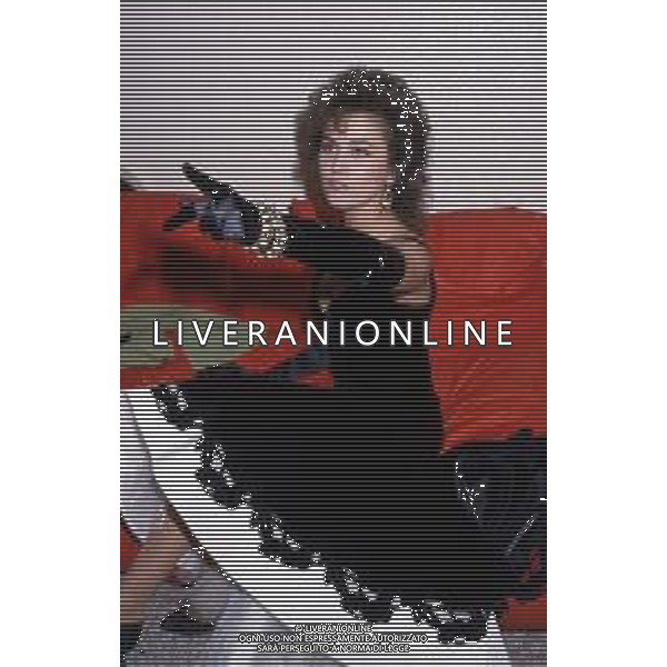 RETROSPETTIVA LORY DEL SANTO SHOWGIRL NEL 1988 ©Archivio Giovanni Liverani / AGENZIA ALDO LIVERANI SAS