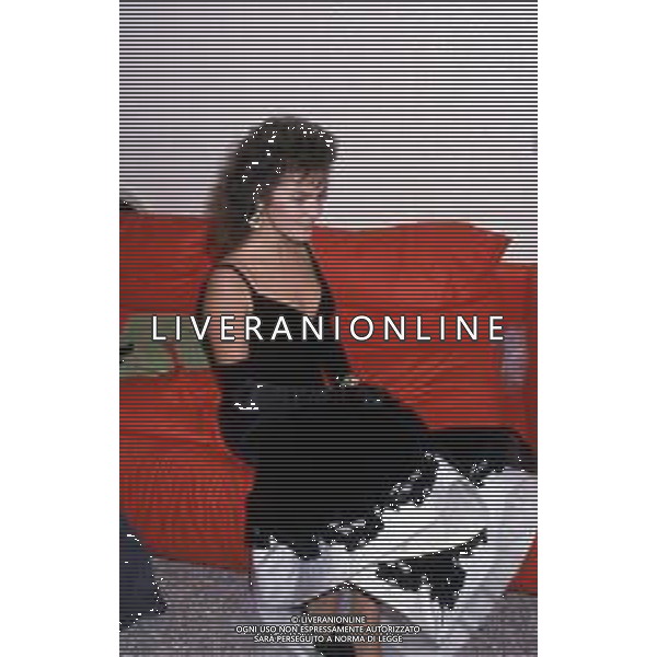 RETROSPETTIVA LORY DEL SANTO SHOWGIRL NEL 1988 ©Archivio Giovanni Liverani / AGENZIA ALDO LIVERANI SAS