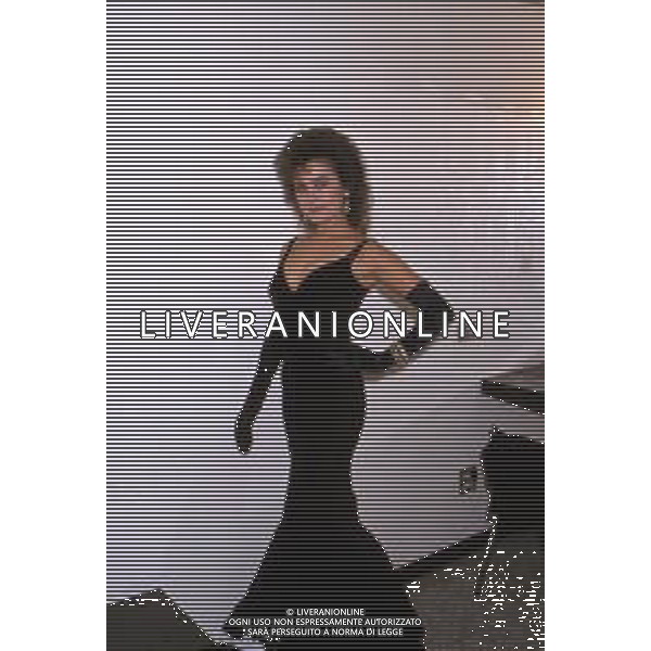 RETROSPETTIVA LORY DEL SANTO SHOWGIRL NEL 1988 ©Archivio Giovanni Liverani / AGENZIA ALDO LIVERANI SAS