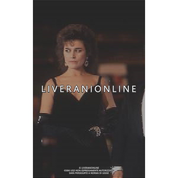 RETROSPETTIVA LORY DEL SANTO SHOWGIRL NEL 1988 ©Archivio Giovanni Liverani / AGENZIA ALDO LIVERANI SAS