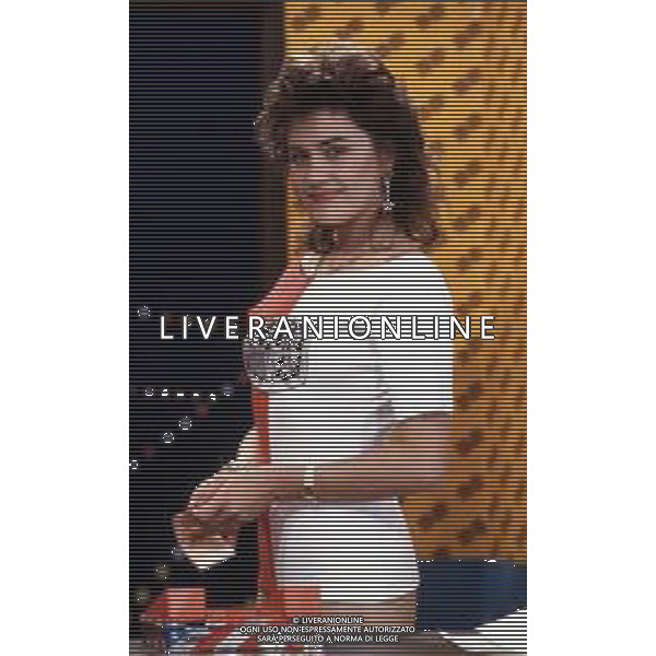 RETROSPETTIVA LORY DEL SANTO SHOWGIRL NEL 1987 ©Archivio Giovanni Liverani / AGENZIA ALDO LIVERANI SAS