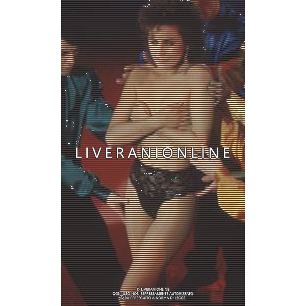 RETROSPETTIVA LORY DEL SANTO SHOWGIRL NEL 1987 ©Archivio Giovanni Liverani / AGENZIA ALDO LIVERANI SAS