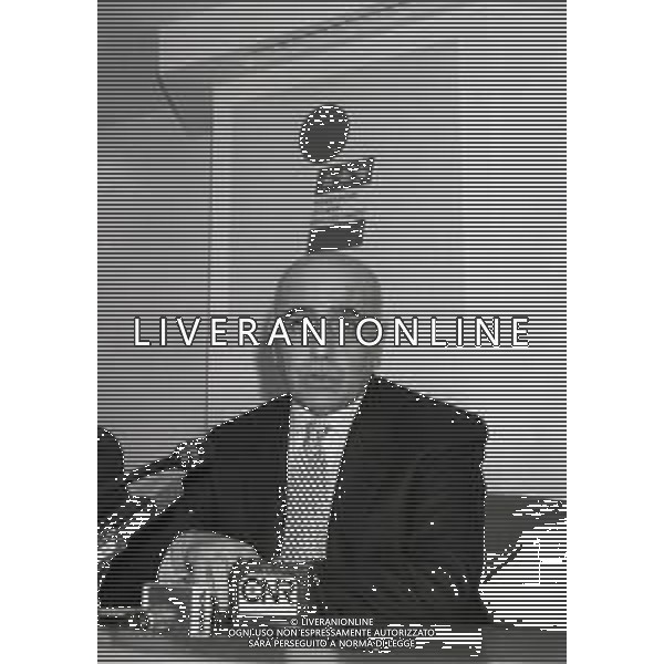 16-01-1997 MILANO LEGA CALCIO CONSIGLIO DI LEGA NELLA FOTO ADRIANO GALLIANI AG ALDO LIVERANI SAS