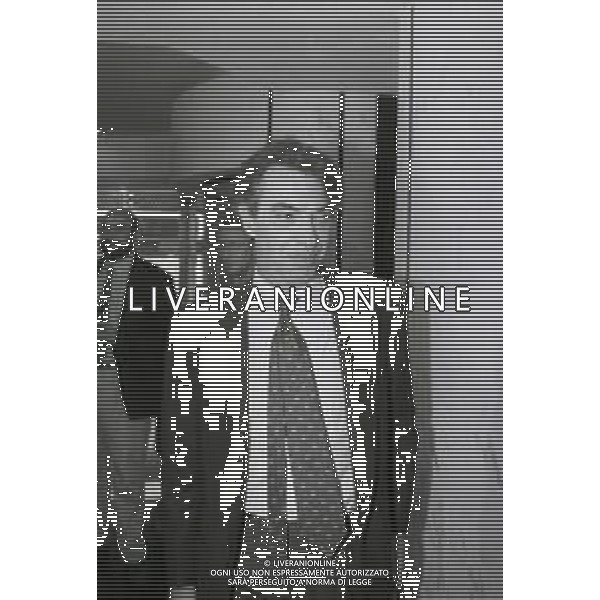 26-06-1996 MILANO LEGA CALCIO RIUNINE DI LEGA NELLA FOTO MASSIMO MORATTI PRESIDENTE INTER AG ALDO LIVERANI SAS
