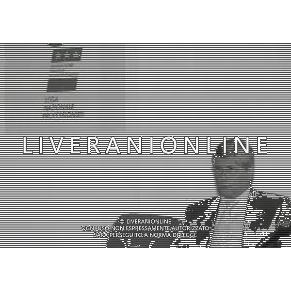 26-06-1996 MILANO LEGA CALCIO RIUNINE DI LEGA NELLA FOTO LUCIANO NIZZOLA PRESIDENTE LEGA CALCIO AG ALDO LIVERANI SAS