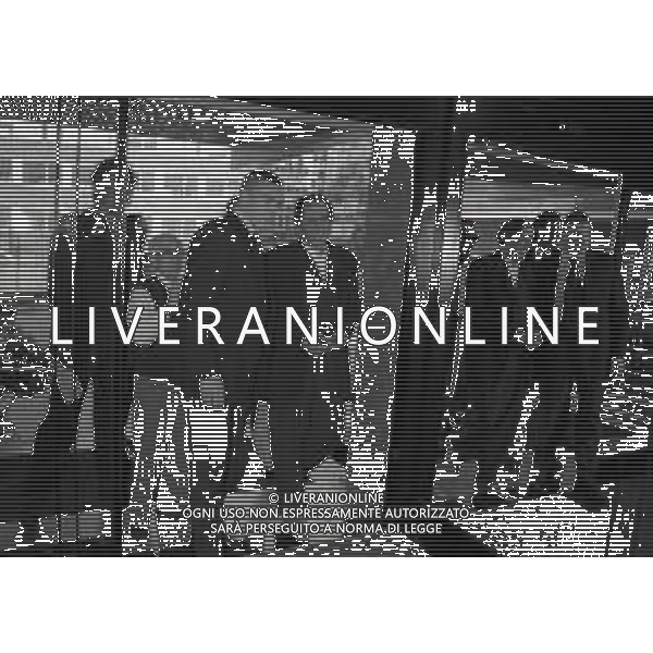 1996 MILANO LEGA CALCIO RIUNIONE PER LA SCELTA DEL SIMBOLO DELLA LEGA NELLA FOTO ADRIIANO CELENTANO IN LEGA AG ALDO LIVERANI SAS