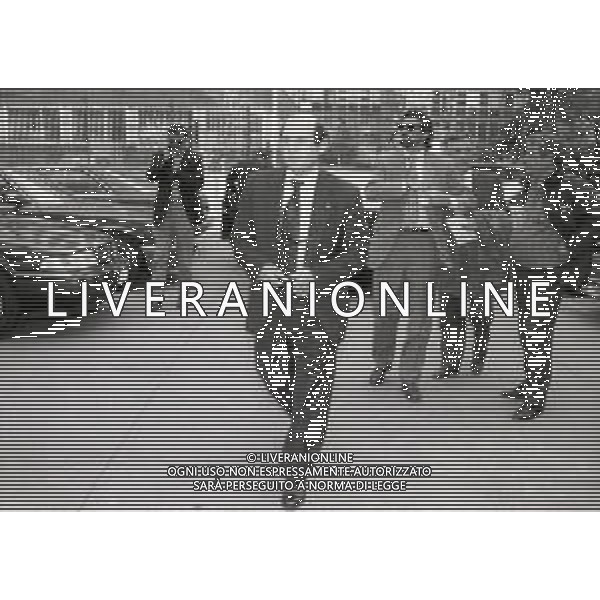 1996 MILANO LEGA CALCIO ASSEGNAZIONE DIRITTI TELEVISIVI ALLA PRESENZA DEI PRESIDENTI NELLA FOTO CESARE VIGANO\' AG ALDO LIVERANI SAS