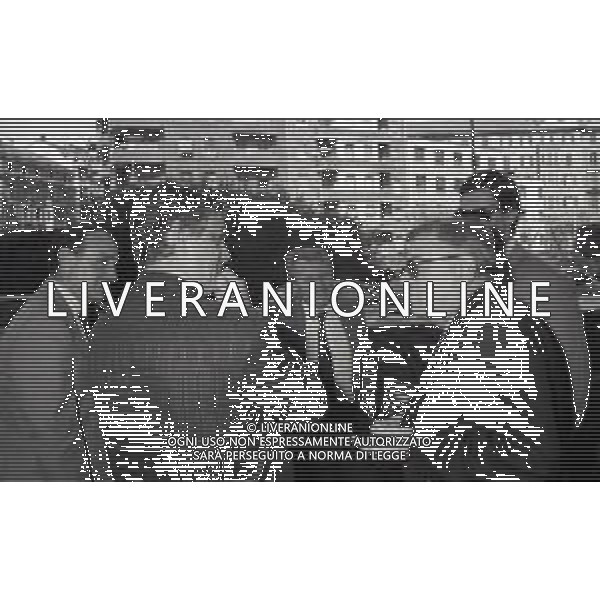 1989 MILANO VIA FILIPPETTI LEGA CALCIO RIUNIONE PRESIDENTI NELLA FOTO ROMEO ANCONETANI E GIAN MARCO CALLERI AG ALDO LIVERANI SAS