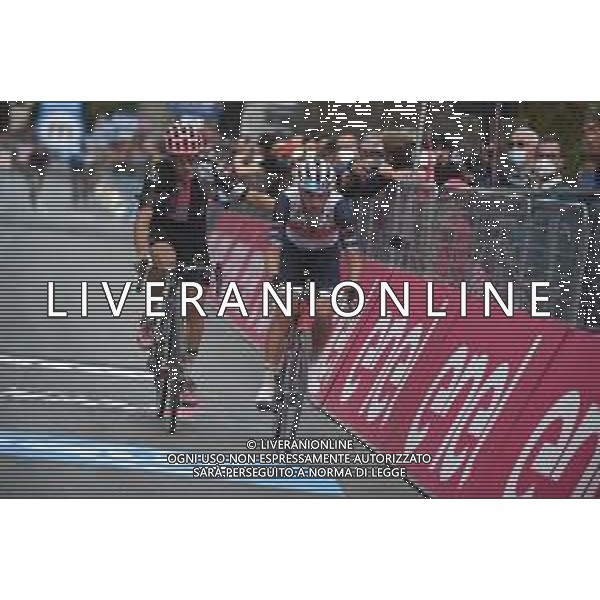 19-05-2021 Giro D\'italia; Tappa 11 Perugia - Montalcino; 2021, Trek - Segafredo; 2021, Ef Education - Nippo; Ciccone, Giulio; Bettiol, Alberto; Montalcino; ©SIROTTI /AGENZIA ALDO LIVERANI SAS