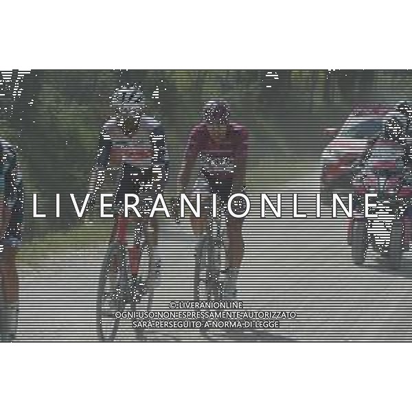 19-05-2021 Giro D\'italia; Tappa 11 Perugia - Montalcino; 2021, Trek - Segafredo; 2021, Bora - Hansgrohe; Ghebreigzabhier, Amanuel; Sagan, Peter; Le Prata; ©SIROTTI /AGENZIA ALDO LIVERANI SAS