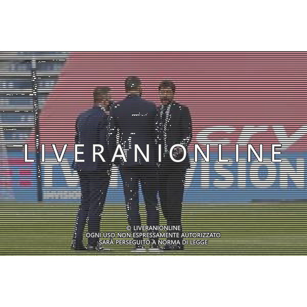 Atalanta - Juventus Finale di Coppa Italia TIMVISION CUP 2021 del 19/05/2021 nella foto: andrea agnelli ©Claudio Zamagni/Agenzia Aldo Liverani during TIMVISION CUP final match between ATALANTA and JUVENTUS at Mapei Stadium in Reggio-Emilia on May 19 2021 photo credit by Claudio Zamagni/Aldo Liverani Photo Agency