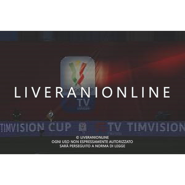 Atalanta - Juventus Finale di Coppa Italia TIMVISION CUP 2021 del 19/05/2021 nella foto: un cartellone della timvision cup con un raggio di sole ©Claudio Zamagni/Agenzia Aldo Liverani during TIMVISION CUP final match between ATALANTA and JUVENTUS at Mapei Stadium in Reggio-Emilia on May 19 2021 photo credit by Claudio Zamagni/Aldo Liverani Photo Agency