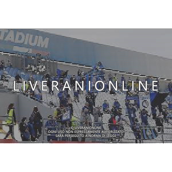 Atalanta - Juventus Finale di Coppa Italia TIMVISION CUP 2021 del 19/05/2021 nella foto: il ritorno dei tifosi sulle tribune - i tifosi dell\' Atalanta ©Claudio Zamagni/Agenzia Aldo Liverani during TIMVISION CUP final match between ATALANTA and JUVENTUS at Mapei Stadium in Reggio-Emilia on May 19 2021 photo credit by Claudio Zamagni/Aldo Liverani Photo Agency