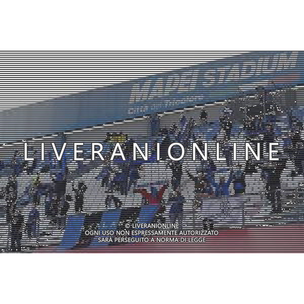 Atalanta - Juventus Finale di Coppa Italia TIMVISION CUP 2021 del 19/05/2021 nella foto: il ritorno dei tifosi sulle tribune - i tifosi dell\' Atalanta ©Claudio Zamagni/Agenzia Aldo Liverani during TIMVISION CUP final match between ATALANTA and JUVENTUS at Mapei Stadium in Reggio-Emilia on May 19 2021 photo credit by Claudio Zamagni/Aldo Liverani Photo Agency