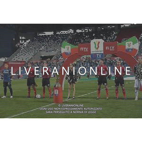 ATALANTA - JUVENTUS FINALE COPPA ITALIA TIM CUP REGGIO EMILIA 19.05.2021 NELLA FOTO ANNALISA CANTA L\'INNO NAZIONALE ©POOL Lega Calcio Serie A /AGENZIA ALDO LIVERANI SAS