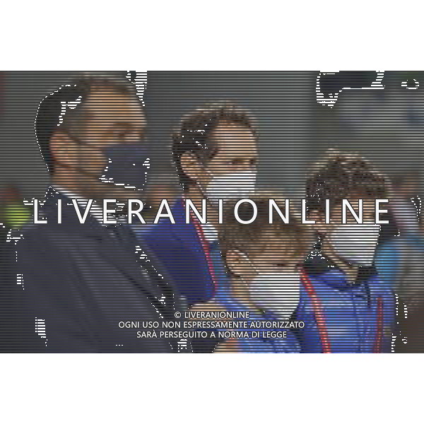 Atalanta - Juventus Finale di Coppa Italia TIMVISION CUP 2021 del 19/05/2021 nella foto: john elkann con i figli ©Claudio Zamagni/Agenzia Aldo Liverani during TIMVISION CUP final match between ATALANTA and JUVENTUS at Mapei Stadium in Reggio-Emilia on May 19 2021 photo credit by Claudio Zamagni/Aldo Liverani Photo Agency/AGENZIA ALDO LIVERANI SAS
